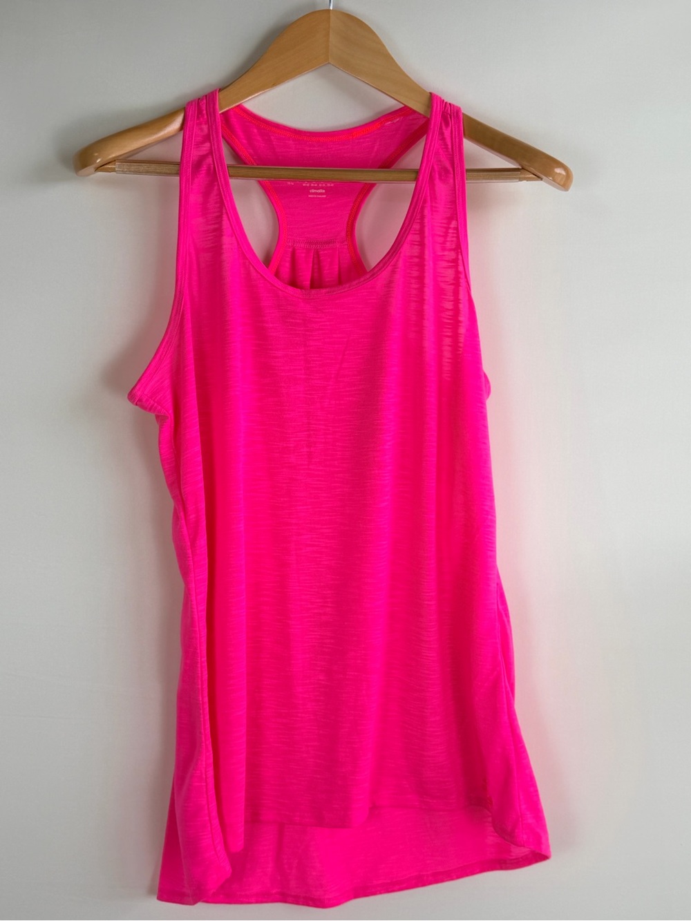 Adidas Climalite Neon Pink Racerback Workout Tank Top Medium